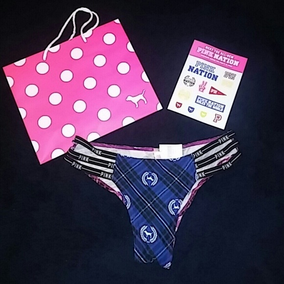 PINK Victoria's Secret Accessories - ❌SOLD❌🆚Pink Nation Cheekies🆚